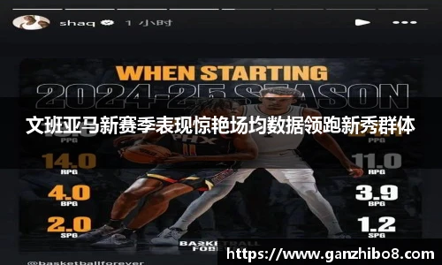 文班亚马新赛季表现惊艳场均数据领跑新秀群体