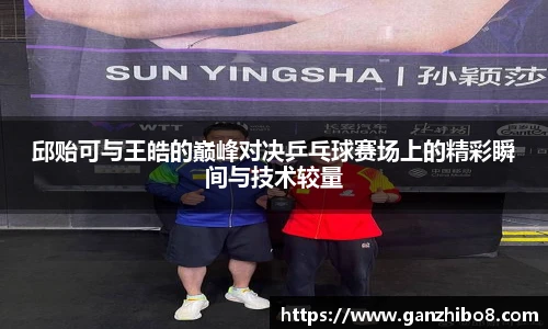 邱贻可与王皓的巅峰对决乒乓球赛场上的精彩瞬间与技术较量